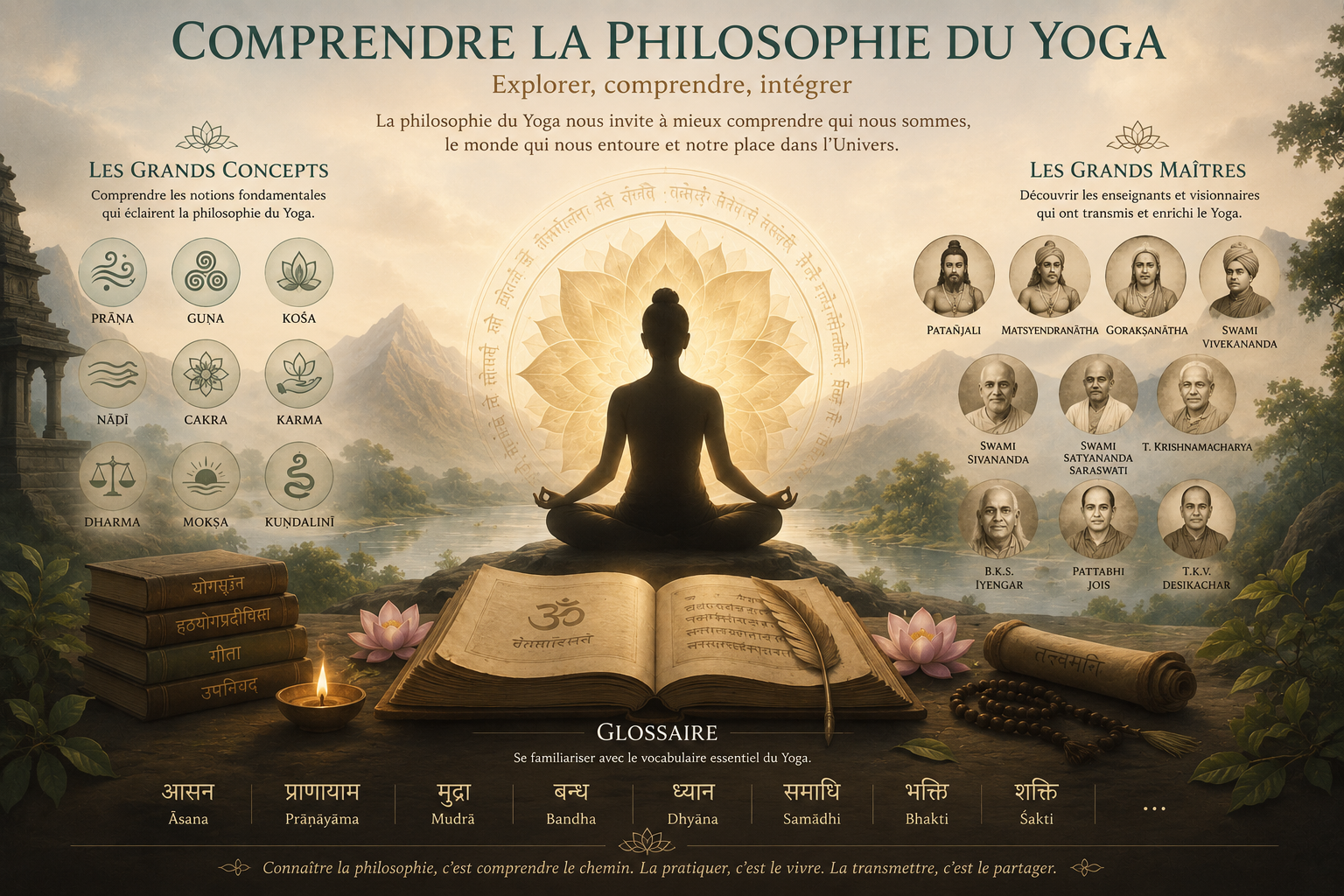 Comprendre la philosophie du Yoga