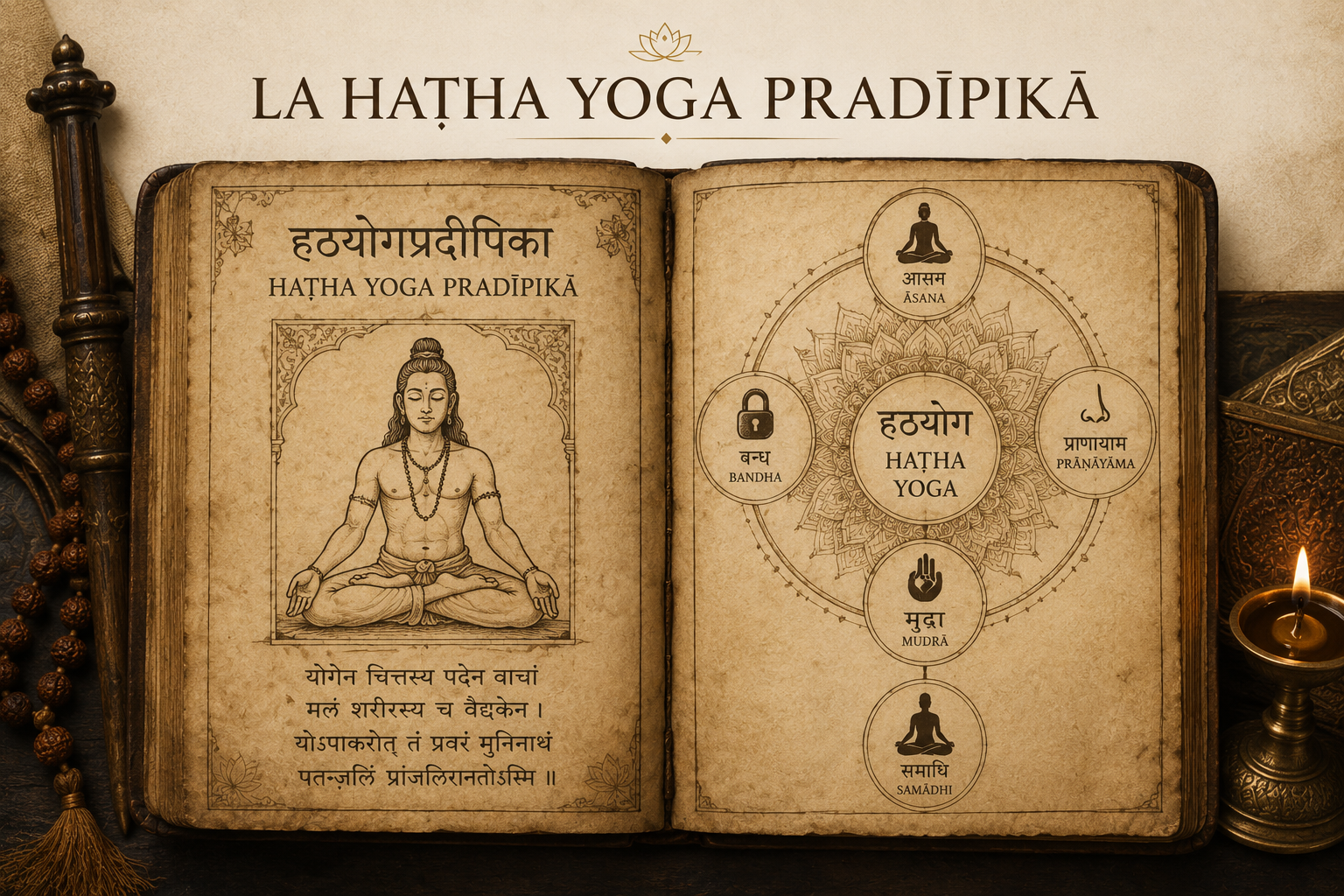 La Haṭha Yoga Pradīpikā