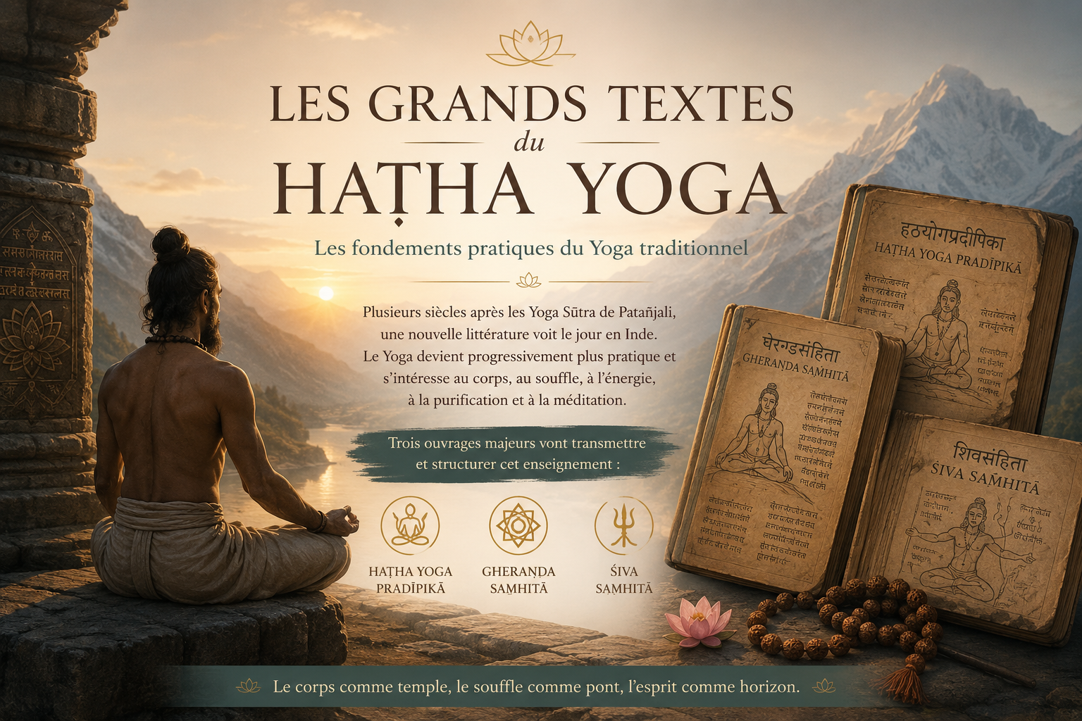 Les grands textes du Haṭha Yoga
