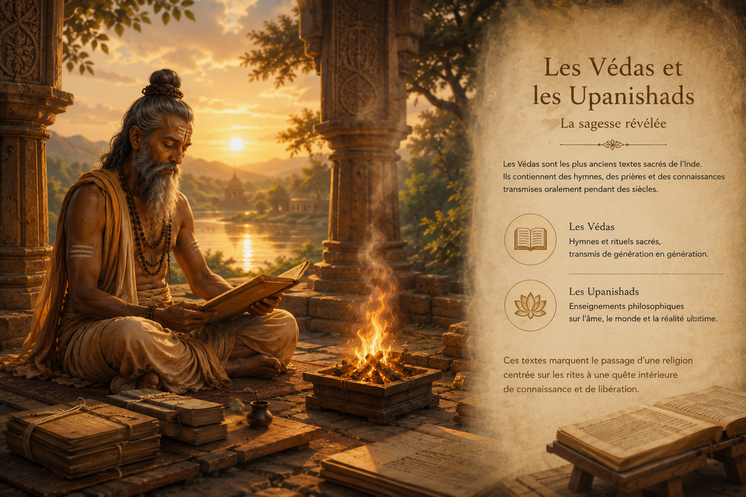 Les Védas et les Upanishads