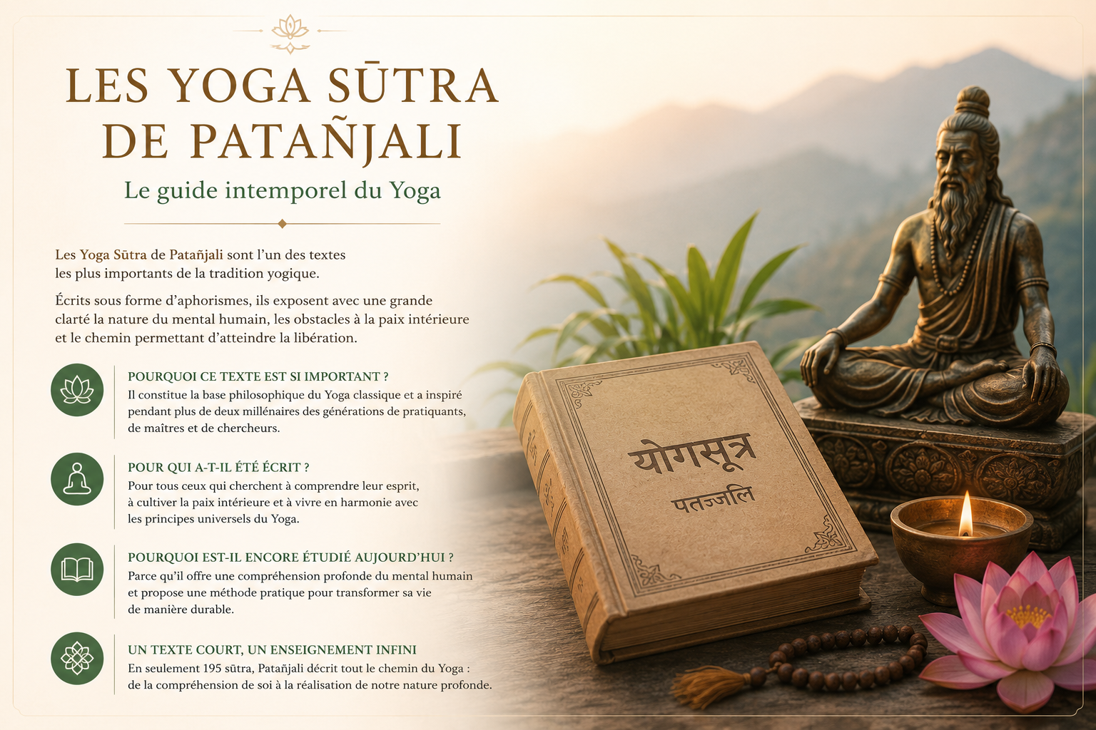 Les Yoga Sūtra de Patañjali
